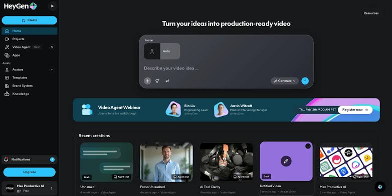 Hegen Ai video generator